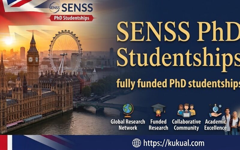 SENSS PhD studentships eligibility guide for international applicants showing limited places and UK consortium universities