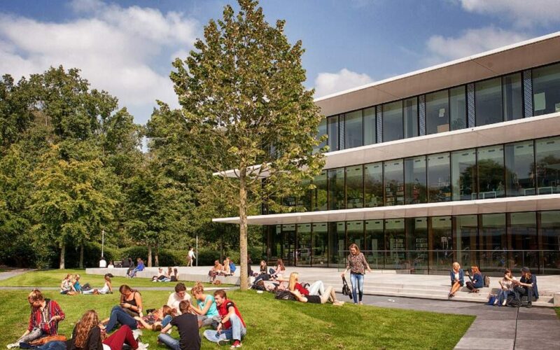 International non-EU/EEA master’s students at Radboud University Nijmegen celebrating their award of the Radboud University Scholarship 2026: tuition reduction and visa support program