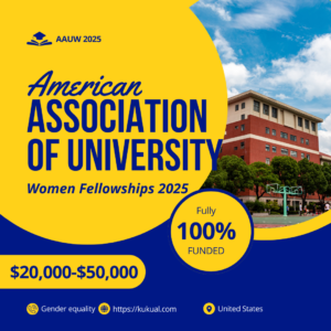 AAUW Fellowship 2025: Fully Funded Scholarship for International and African Women